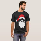 T-shirt Beard de Santa Hat (Devant entier)