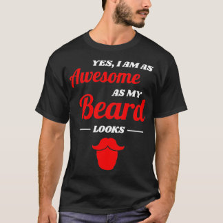 T-shirt Beard Full Moustache Hommes Cadeau 2 1
