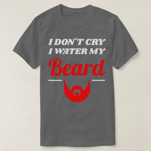 T-shirt Beard Full Mustache Hommes Cadeau 15 (Design devant)