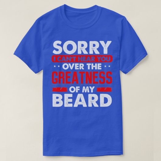 T-shirt Beard Lover Great Beard (Design devant)