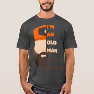 T-shirt Beard Old Man