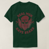 T-shirt Beard Real Men have Bebarbe beard design pour barb (Design devant)
