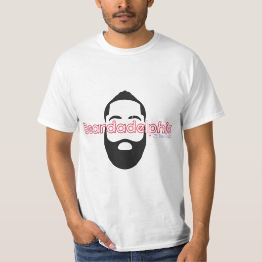 T-shirt Beardadelphia Funny Beardadelphia Beard Dad  (Devant)