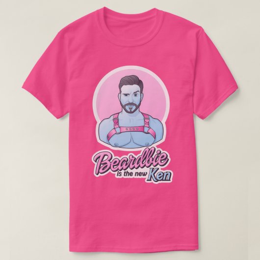 T-shirt Beardbie est le nouveau Ken (Design devant)