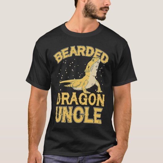 T-shirt Bearded Dragon  Bearded Dragon Uncle (Devant)