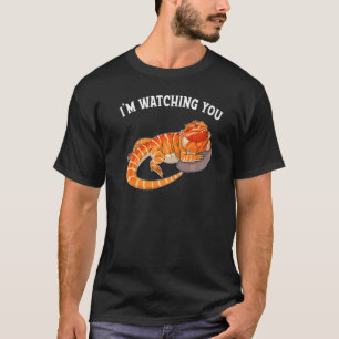 T-shirt Bearded Dragon I'm Watching You Reptile  Costume