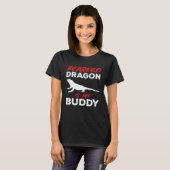 T-shirt Bearded Dragon Is My Buddy Beardie Lizard Reptile  (Devant entier)