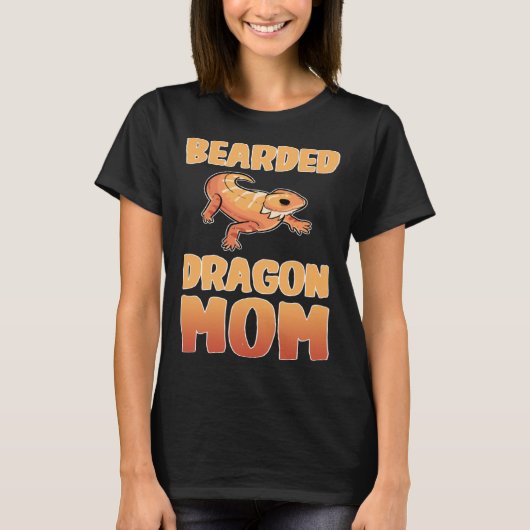 T-shirt Bearded Dragon Mom   Mother Day (Devant)