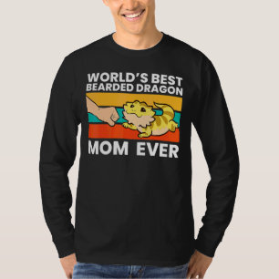 T-shirt Bearded Dragon Mom World's Best Bearded Dragon Mom