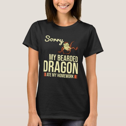 T-shirt Bearded Dragon   Reptile (Devant)