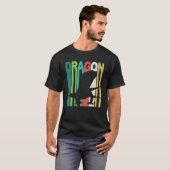 T-shirt Bearded Dragon Retro Vintage Design (Devant entier)