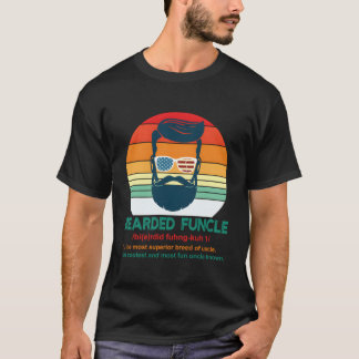 T-shirt Bearded Funcle Definition Uncle