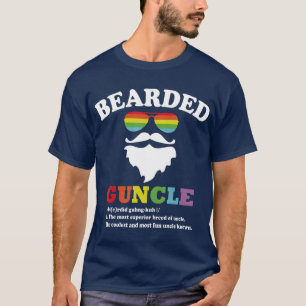 T-shirt Bearded Guncle