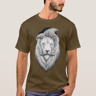 T-shirt bearded lion