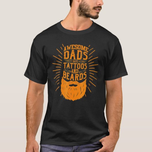 T-shirt Bearded Man (Devant)