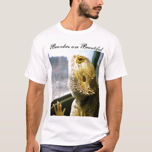 T-shirt Beardies sont beau (Devant)