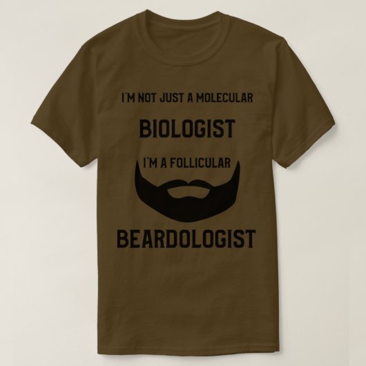 T-shirt Beardologue folliculaire (Design devant)