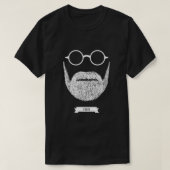T-shirt Beards with Glasses (Design devant)