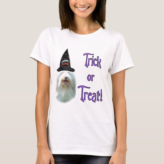 T-shirt Beared Collie Trick (Devant)