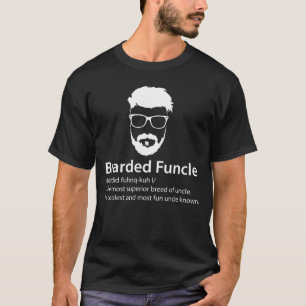 T-shirt Beared Funcle Description-Journée mondiale de la