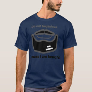 T-shirt Bearful drôle barbe cadeau pour les gars