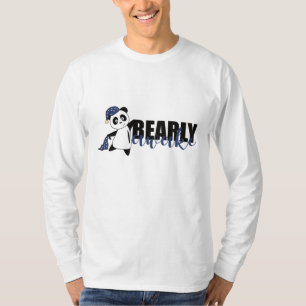 T-shirt Bearly Awake Panda Sleepyhead Teddy