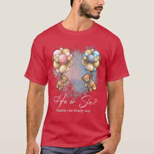T-shirt Bears Balloons Auntie Peut Attendre Rapidement Gen