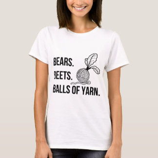 T-shirt Bears Beets Balls of Yarn - Tee femmes