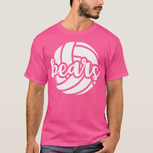 T-shirt Bears Volleyball Team Mascot School Spirit Jeu Da