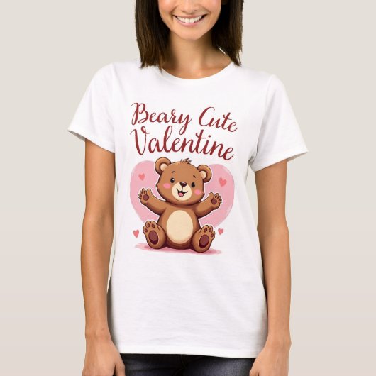 T-shirt Beary Cute Valentine Edition 2 (Devant)