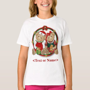 T-shirt Beary Joyeux Cercle de Noël