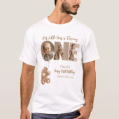 T-shirt Beary Premier anniversaire Petit ours Photo (Devant)