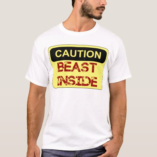 T-shirt beast inside (Devant)