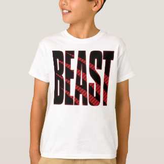 T-shirt BEAST. Tough.Hardcore.Muscle.Wild.Animal