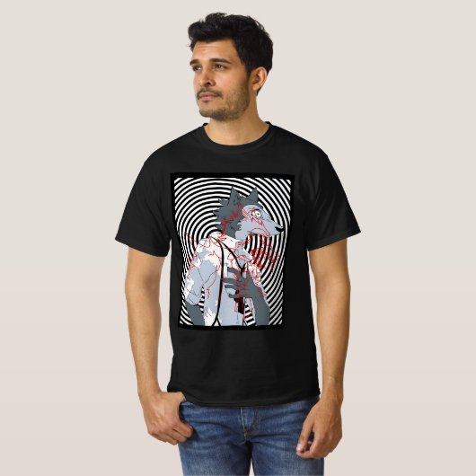 T-SHIRT BEASTARS WOLF LEGOSHI (Devant entier)