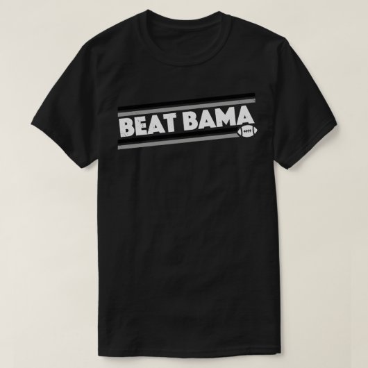 T-shirt Beat Bama Retro Bulldog (Design devant)