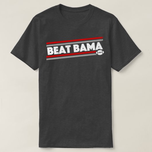 T-shirt Beat Bama Retro Bulldog 1 (Design devant)