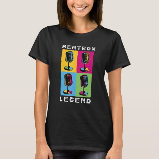 T-shirt Beat Box Music (Devant)