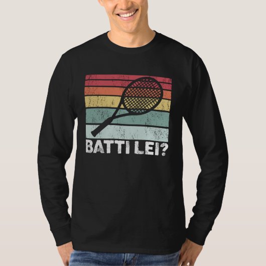 T-shirt Beat Her  Said Tennis Player (Devant)