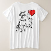 T-Shirt Beat Maker à Bord (Design dos)