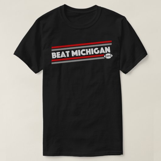 T-shirt Beat Michigan Géorgie (Design devant)