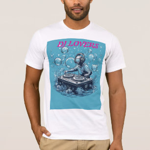 T-shirt 🎧 Beatmaster Quantum : Le DJ de Fréquen Entangled