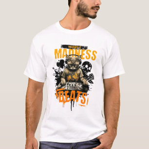 T-shirt Beats de la folie de la viande