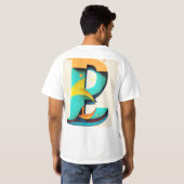 T-shirt beau (Dos entier)
