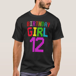 T-shirt Beau 12e anniversaire Cadeau 12 ans Bâtiment de bl