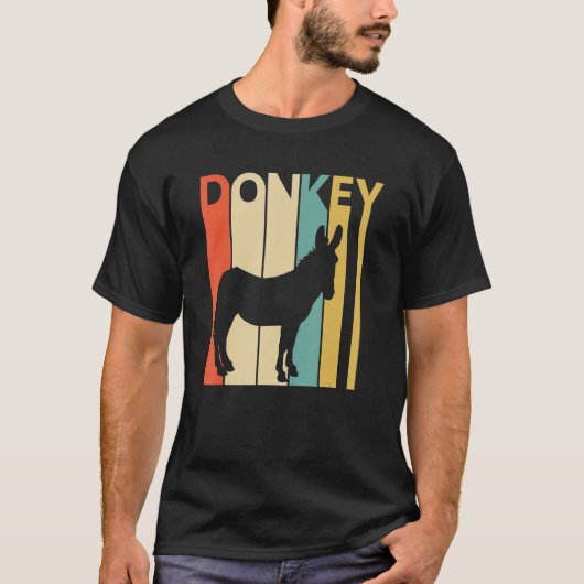 T-shirt Beau animal âne (Devant)