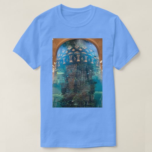 T-shirt Beau Aquarium (Design devant)