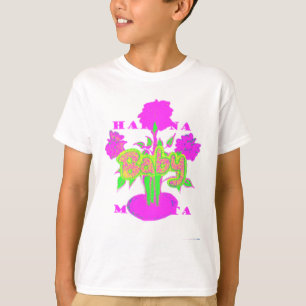T-shirt Beau bébé Extraordinaire rose Inspirationnel Flora