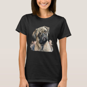 T-shirt Beau Carlin aquarelle Portrait