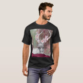 T-shirt Beau cerf imprimé (Devant entier)